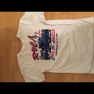 LA rvca shirt L